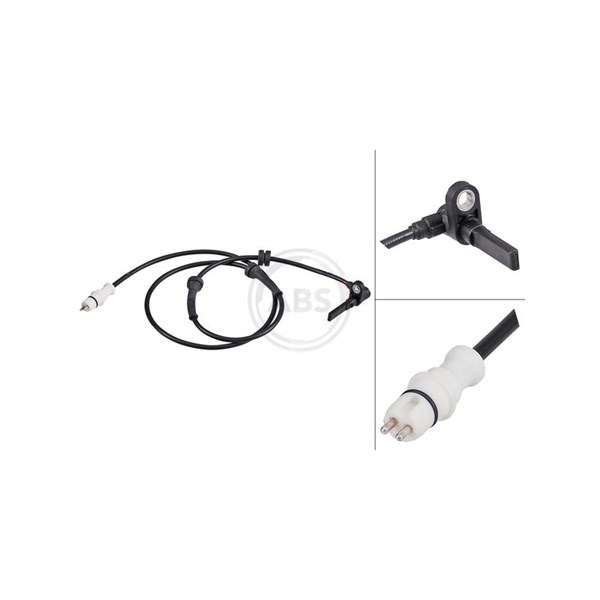 ABS-givare, Sensor, hjulvarvtal, Framaxel, framaxel vänster A.b.s A.B.S. ABS-givare, Sensor, hjulvarvtal, Framaxel, framaxel vänster A.b.s A.B.S.