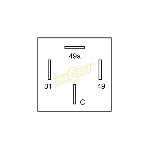 Blinkerenhet 12V Gebe 9 9026 1 GEBE