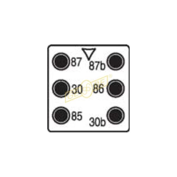 Relä, kupéfläkt 12V Gebe 9 9132 1 GEBE Relä, kupéfläkt 12V Gebe 9 9132 1 GEBE