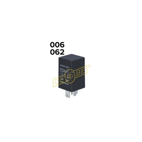Relä, bränslepump 12V Gebe 9 9208 1 GEBE