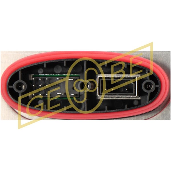 Förkopplad gasutledningslampa 12V Gebe 9 9600 1 GEBE