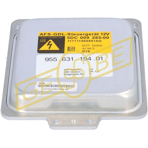 Förkopplad gasutledningslampa 12V Gebe 9 9651 1 GEBE