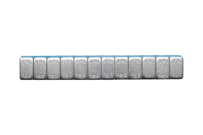 Balansvikt Klister 12x5g aluminiumfälg, Universal