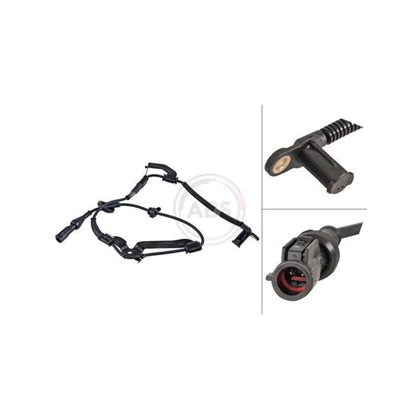 ABS-givare, Sensor, hjulvarvtal, Bakaxel A.b.s. 31628 A.B.S. ABS-givare, Sensor, hjulvarvtal, Bakaxel A.b.s. 31628 A.B.S.