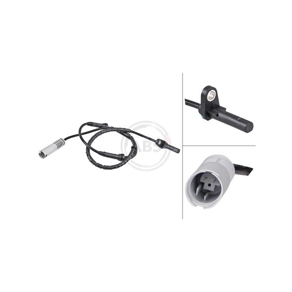 ABS-givare, Sensor, hjulvarvtal, Bakaxel A.b.s. 31656 A.B.S. ABS-givare, Sensor, hjulvarvtal, Bakaxel A.b.s. 31656 A.B.S.