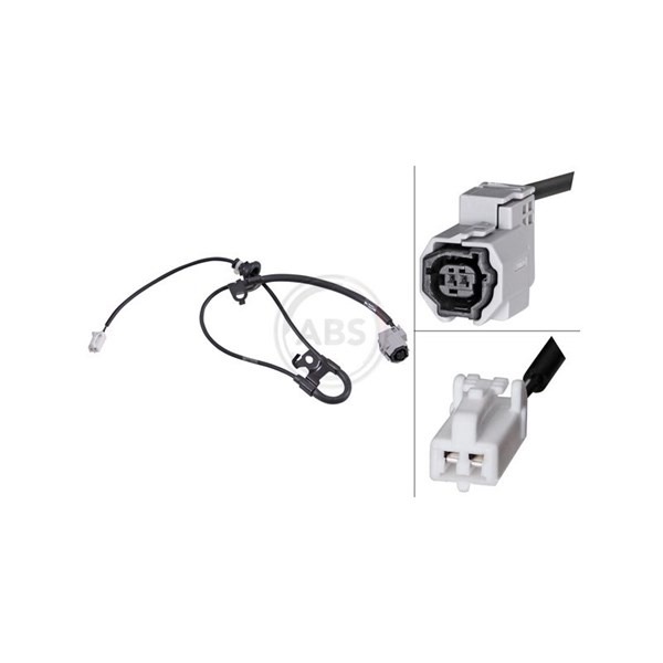 ABS-givare, Sensor, hjulvarvtal, Bakaxel vänster A.b.s. 31680 A.B.S. ABS-givare, Sensor, hjulvarvtal, Bakaxel vänster A.b.s. 31680 A.B.S.