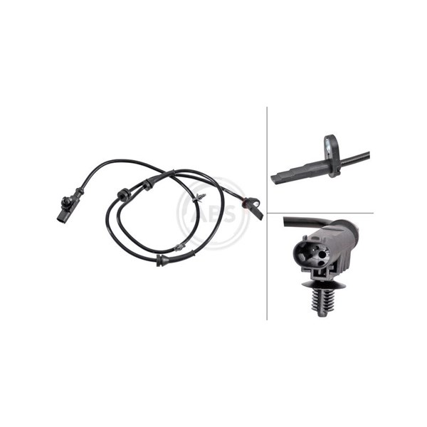ABS-givare, Sensor, hjulvarvtal, Framaxel A.b.s. 31795 A.B.S. ABS-givare, Sensor, hjulvarvtal, Framaxel A.b.s. 31795 A.B.S.
