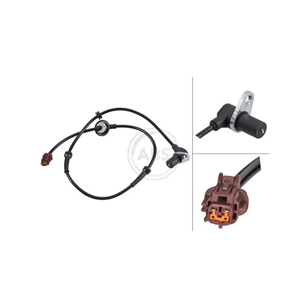 ABS-givare, Sensor, hjulvarvtal, framaxel vänster A.b.s. 31798 A.B.S. ABS-givare, Sensor, hjulvarvtal, framaxel vänster A.b.s. 31798 A.B.S.