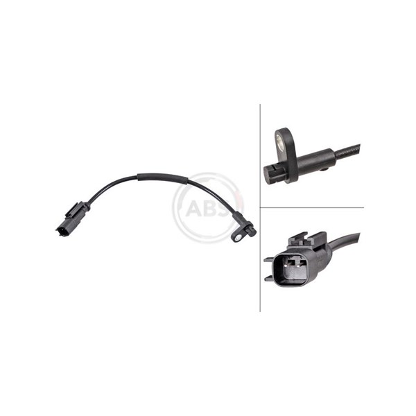 ABS-givare, Sensor, hjulvarvtal, Framaxel A.b.s. 31807 A.B.S.