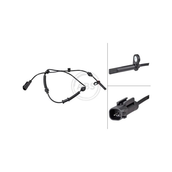 ABS-givare, Sensor, hjulvarvtal, Bakaxel A.b.s. 31825 A.B.S. ABS-givare, Sensor, hjulvarvtal, Bakaxel A.b.s. 31825 A.B.S.
