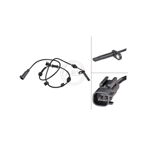 ABS-givare, Sensor, hjulvarvtal, Bakaxel A.b.s. 31826 A.B.S. ABS-givare, Sensor, hjulvarvtal, Bakaxel A.b.s. 31826 A.B.S.