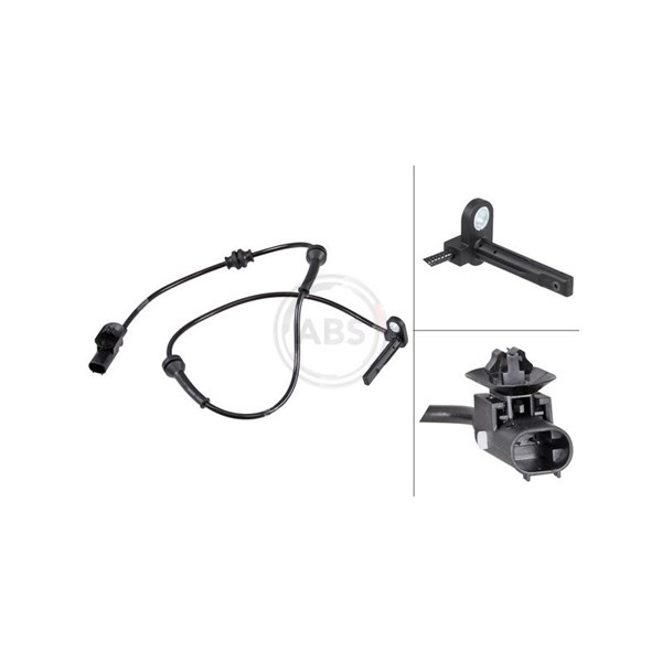 ABS-givare, Sensor, hjulvarvtal, Framaxel A.b.s. 31827 A.B.S. ABS-givare, Sensor, hjulvarvtal, Framaxel A.b.s. 31827 A.B.S.