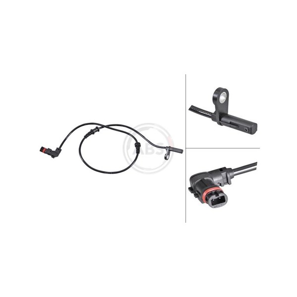 ABS-givare, Sensor, hjulvarvtal, Framaxel A.b.s. 31830 A.B.S. ABS-givare, Sensor, hjulvarvtal, Framaxel A.b.s. 31830 A.B.S.