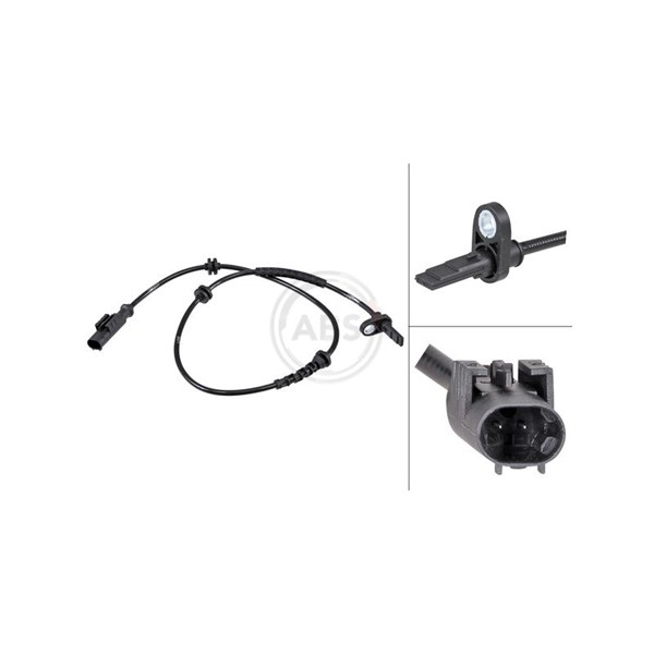 ABS-givare, Sensor, hjulvarvtal, Bakaxel A.b.s. 31834 A.B.S. ABS-givare, Sensor, hjulvarvtal, Bakaxel A.b.s. 31834 A.B.S.
