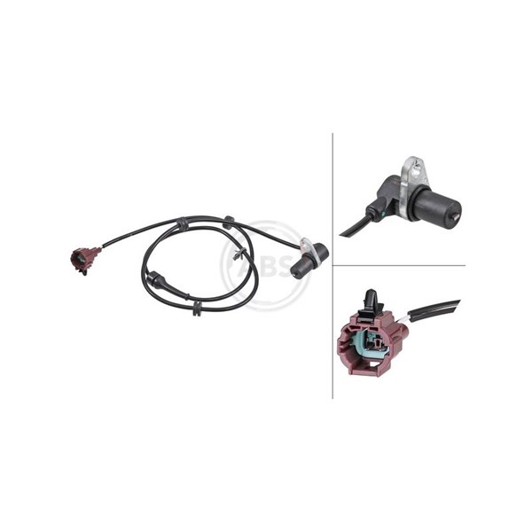 ABS-givare, Sensor, hjulvarvtal, Bakaxel A.b.s. 31922 A.B.S. ABS-givare, Sensor, hjulvarvtal, Bakaxel A.b.s. 31922 A.B.S.