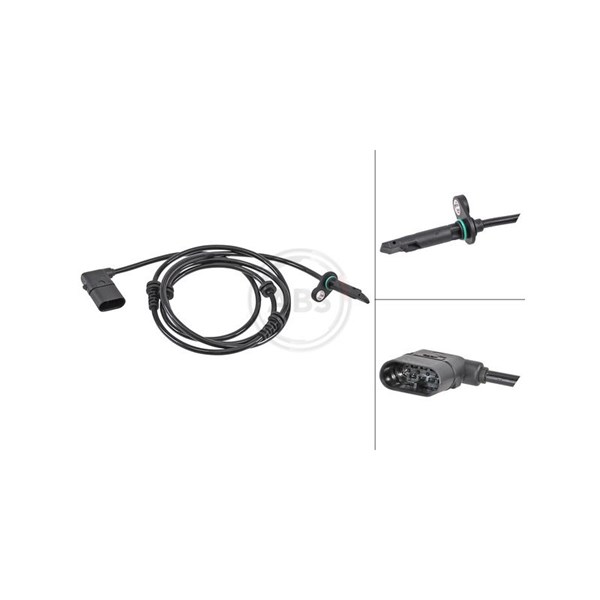ABS-givare, Sensor, hjulvarvtal, framaxel vänster A.b.s. 32031 A.B.S. ABS-givare, Sensor, hjulvarvtal, framaxel vänster A.b.s. 32031 A.B.S.