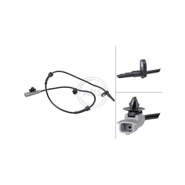 ABS-givare, Sensor, hjulvarvtal, Framaxel A.b.s. 32104 A.B.S.