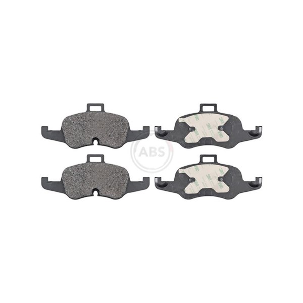 Bromsbeläggsats, Framaxel A.b.s. 35106 A.B.S.