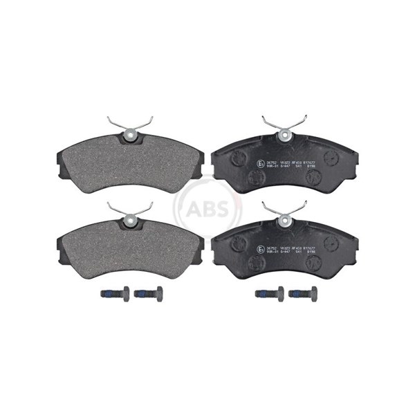 Bromsbeläggsats, Framaxel A.b.s. 36752 A.B.S.