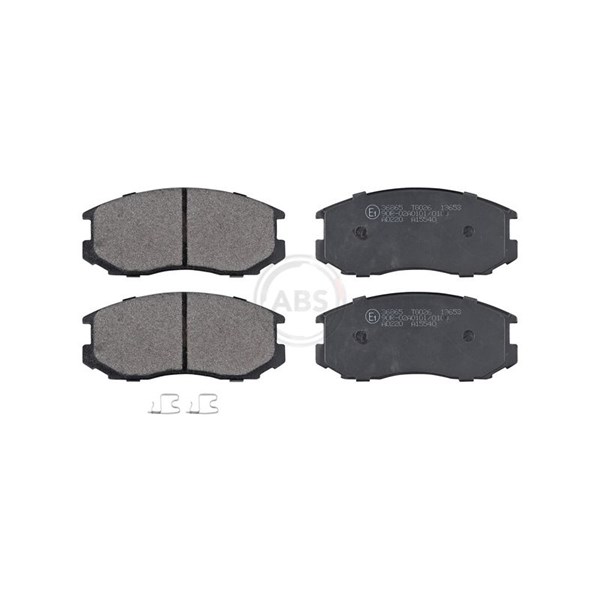 Bromsbeläggsats, Framaxel A.b.s. 36865 A.B.S. Bromsbeläggsats, Framaxel A.b.s. 36865 A.B.S.