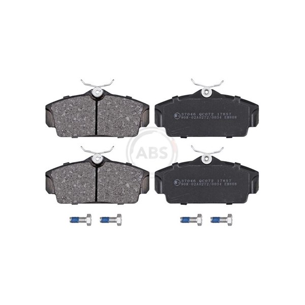 Bromsbeläggsats, Framaxel A.b.s. 37046 A.B.S.