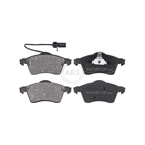 Bromsbeläggsats, Framaxel A.b.s. 37143 A.B.S. Bromsbeläggsats, Framaxel A.b.s. 37143 A.B.S.