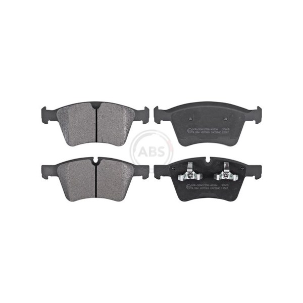 Bromsbeläggsats, Framaxel A.b.s. 37605 A.B.S. Bromsbeläggsats, Framaxel A.b.s. 37605 A.B.S.