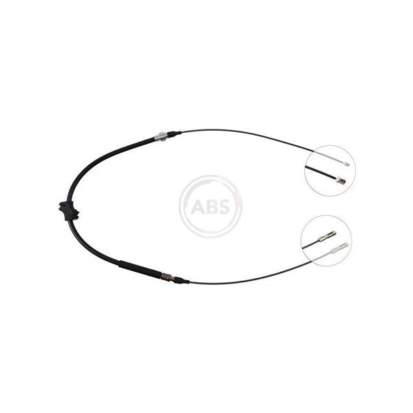 Vajer, parkeringsbroms, Vänster bak A.b.s. K10157 A.B.S.