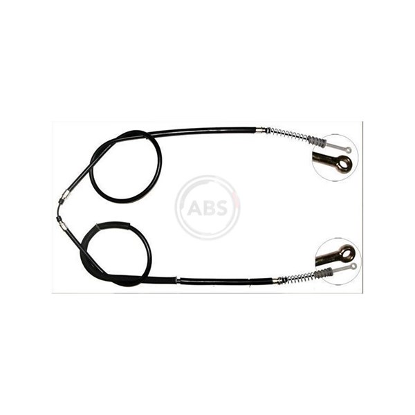 Vajer, parkeringsbroms, Bak A.b.s. K10305 A.B.S.
