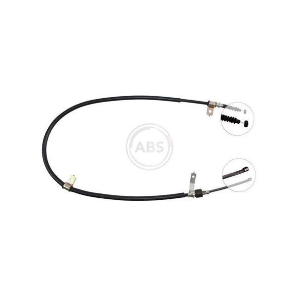 Vajer, parkeringsbroms, Vänster bak A.b.s. K10457 A.B.S.