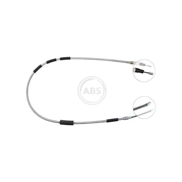 Vajer, parkeringsbroms, Höger bak A.b.s. K10598 A.B.S.