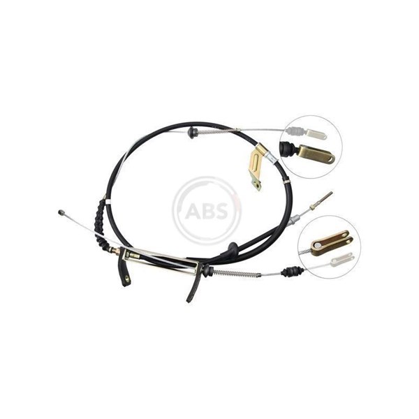 Vajer, parkeringsbroms, Bak A.b.s. K11115 A.B.S.