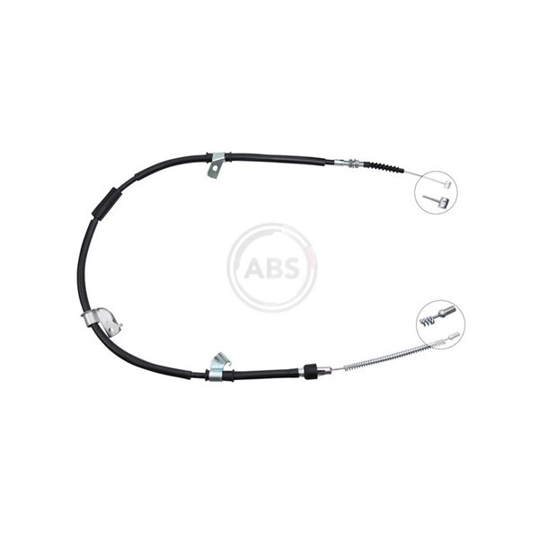 Vajer, parkeringsbroms, Vänster bak A.b.s. K11437 A.B.S.