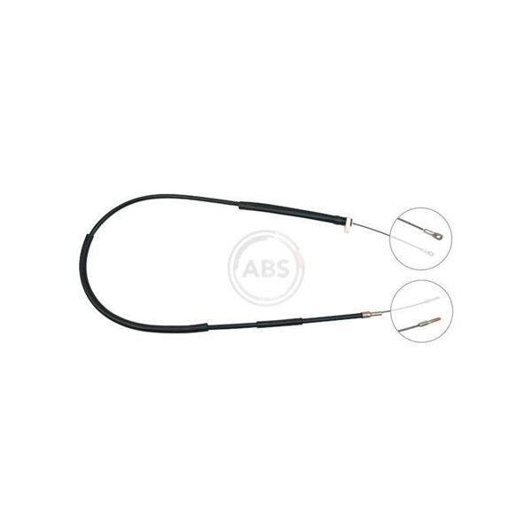 Vajer, parkeringsbroms, Bak A.b.s. K11596 A.B.S.