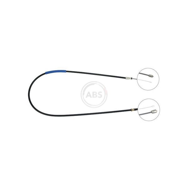 Vajer, parkeringsbroms, Vänster bak A.b.s. K12188 A.B.S.