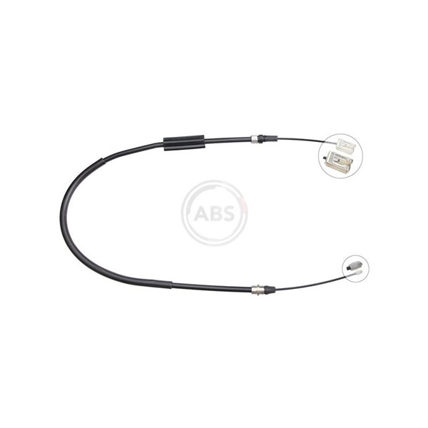 Vajer, parkeringsbroms, Vänster bak A.b.s. K12407 A.B.S.