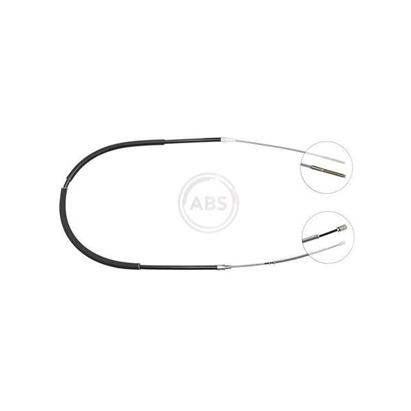 Vajer, parkeringsbroms, Höger bak, Vänster bak A.b.s. K12546 A.B.S.