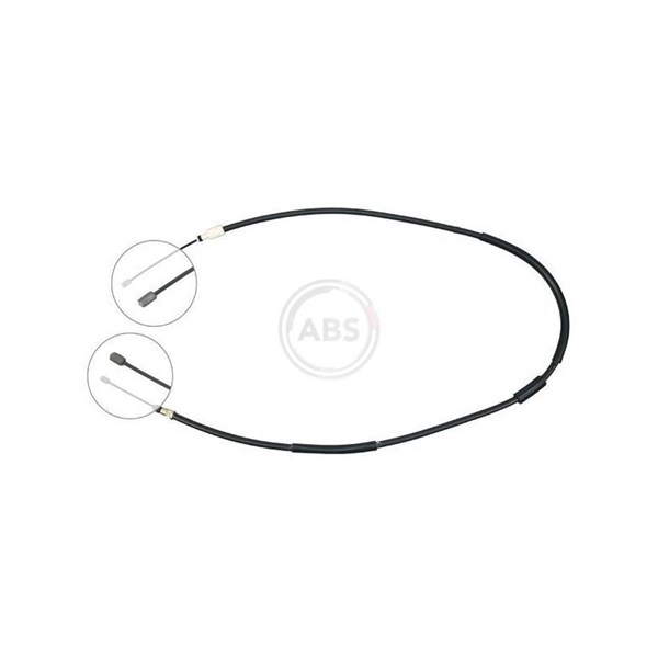 Vajer, parkeringsbroms, Vänster bak A.b.s. K13367 A.B.S.