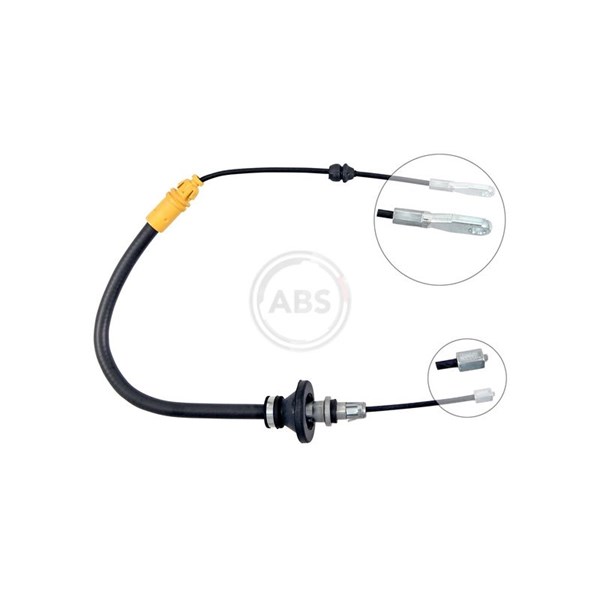 Vajer, parkeringsbroms, Fram A.b.s. K14055 A.B.S.