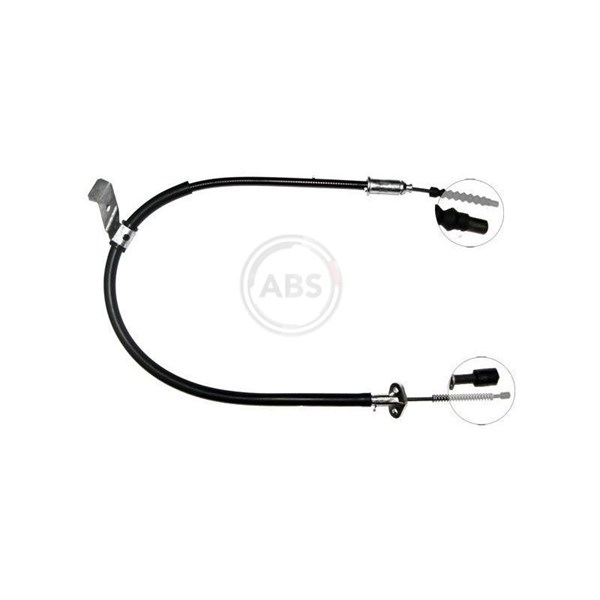 Vajer, parkeringsbroms, Vänster bak A.b.s. K15167 A.B.S.