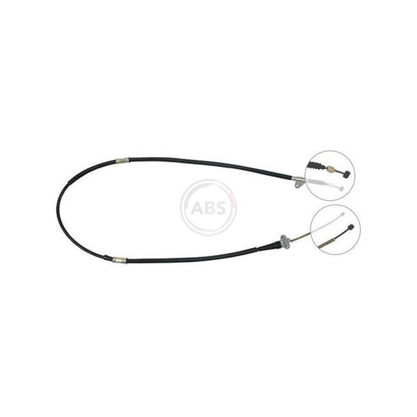 Vajer, parkeringsbroms, Vänster bak A.b.s. K16047 A.B.S.
