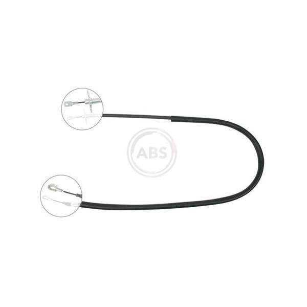 Vajer, parkeringsbroms, Höger bak, Vänster bak A.b.s. K16407 A.B.S.