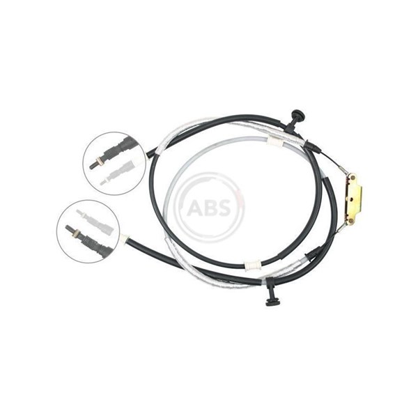 Vajer, parkeringsbroms, Bak A.b.s. K17205 A.B.S.