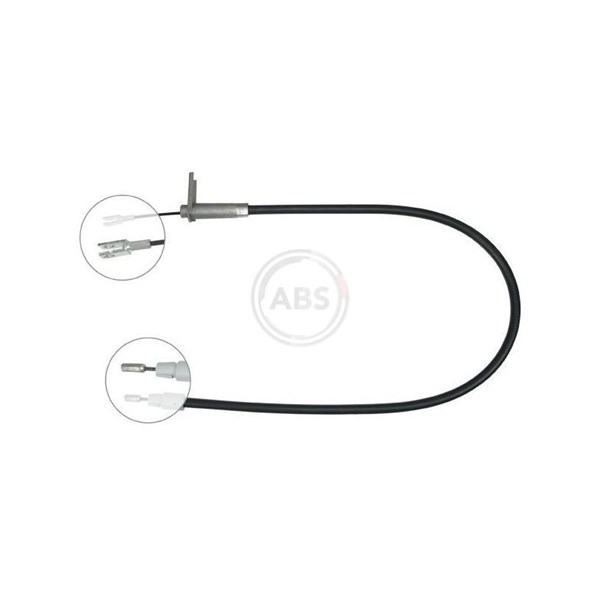 Vajer, parkeringsbroms, Höger bak A.b.s. K19618 A.B.S.