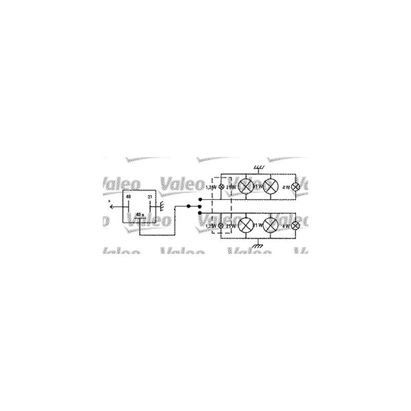 Blinkerenhet Valeo 641422 VALEO