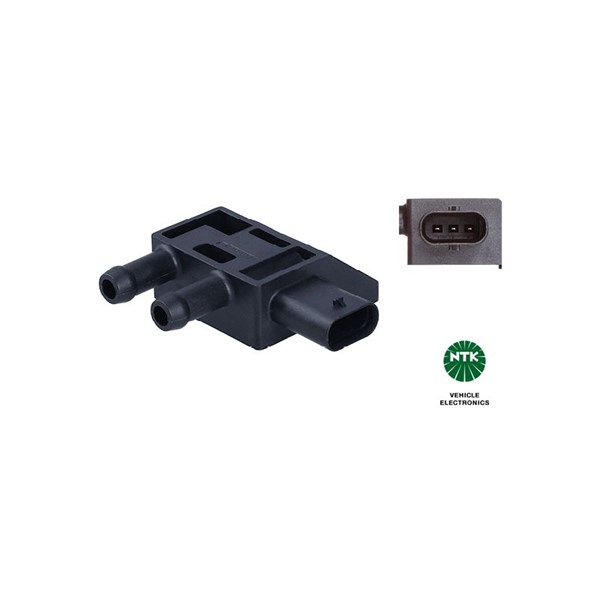 Sensor, avgastryck, Höger, Vänster Sensor, avgastryck, Höger, Vänster