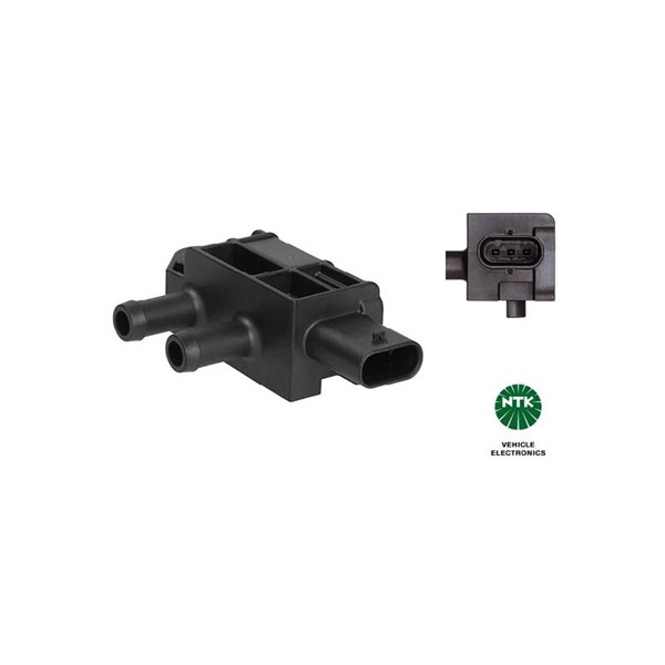 Sensor, avgastryck, Höger, Vänster Sensor, avgastryck, Höger, Vänster