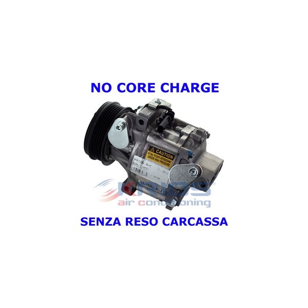 Kompressor, klimatanläggning 12V Meat & doria K15478R MEAT & DORIA