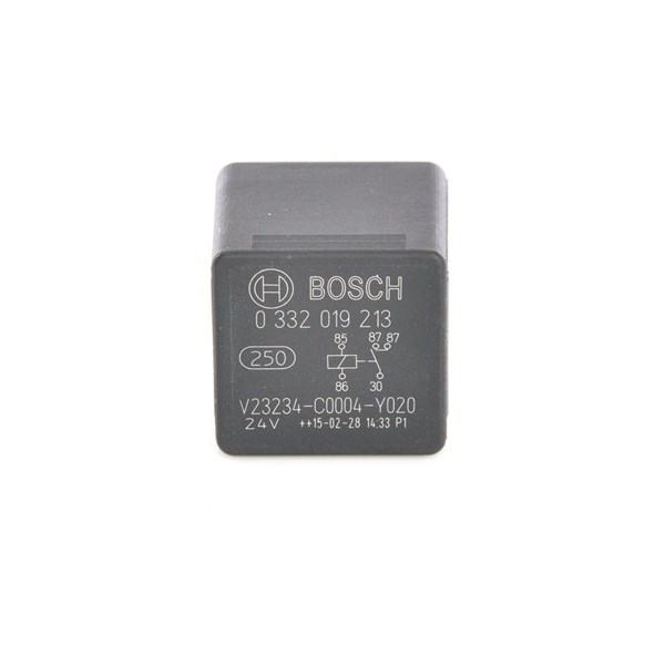 Relä, huvudström, Universal 24V Bosch 0 332 019 213 BOSCH