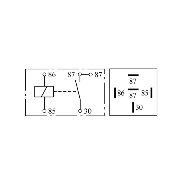 Relä, huvudström, Universal 24V Bosch 0 332 019 213 BOSCH